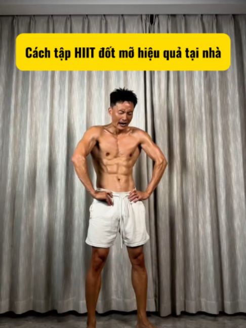 Cách tập HIIT đốt mỡ hiệu quả tại nhà #taptainha #thaydadoithit #caithienvocdang #hiit #hiittraining #dotmo #giammotoanthan