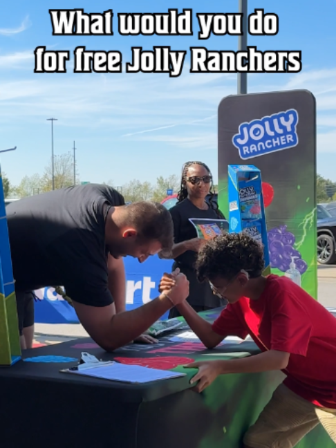 Betrayed dad for a free bag of Jolly Rancher Minis. Worth it. Grab yours at Walmart!