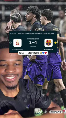 C’EST TROP FORT 😭💙❤️ #barca #fcbarcelona #galatasaray #championsleague #footballtiktok 