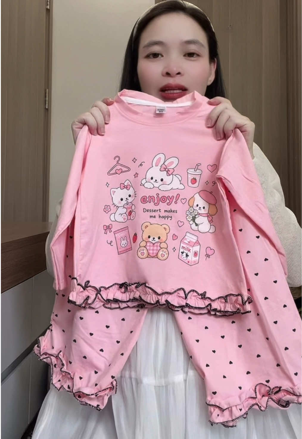Set dài tay xinh xắn cho bé #xuhuong #thoitrangchobe #thoitrangtreem #setdaitaychobe #setthudongchobe 