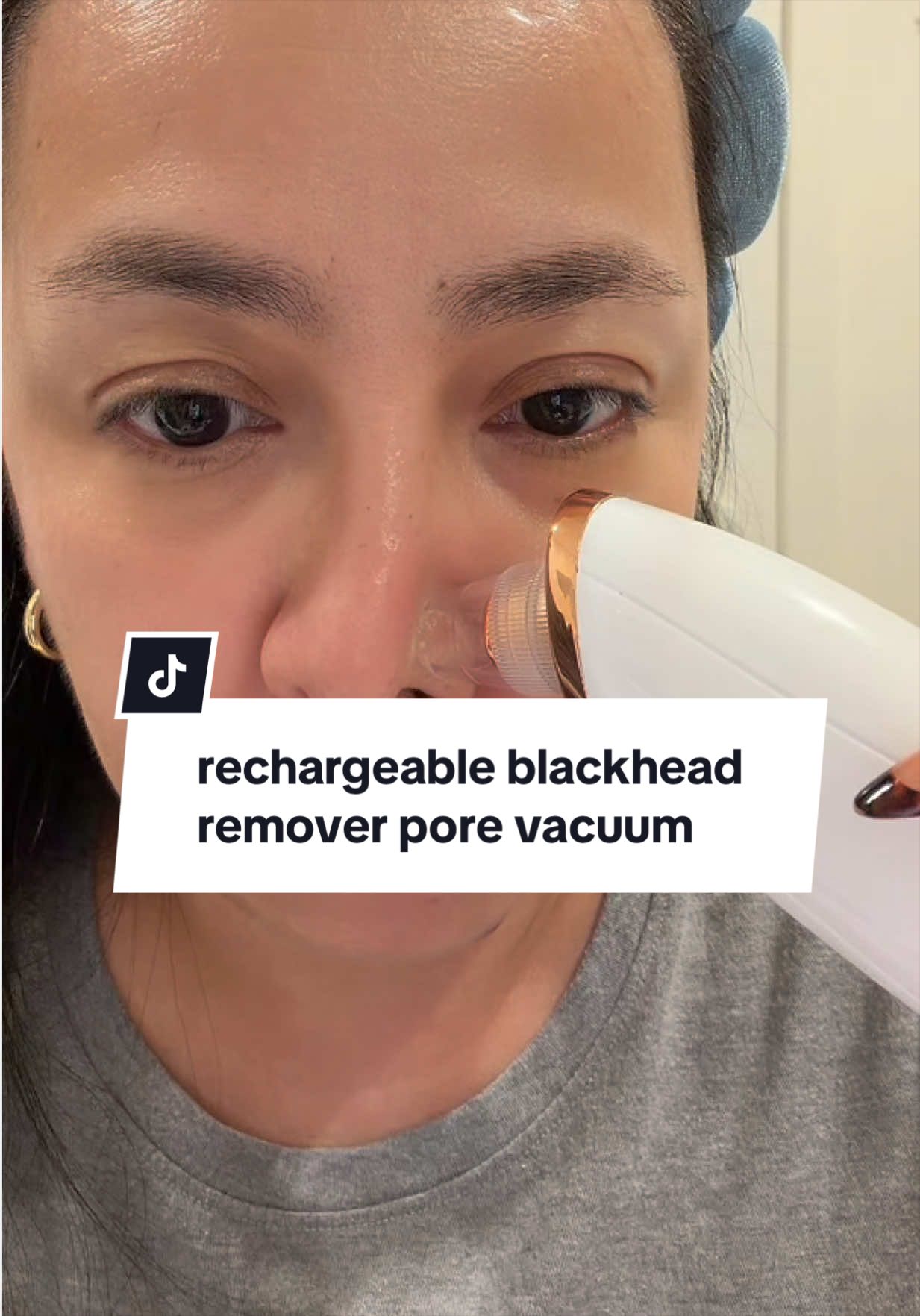 Trying this blackhead remover for my skincare routine! #SkincareFinds #BlackheadRemover #PoreCare #TikTokShopFinds #BeautyGadgets