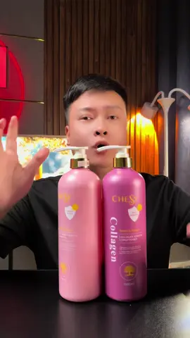 Combo Gội Xả Chesy Collagen
