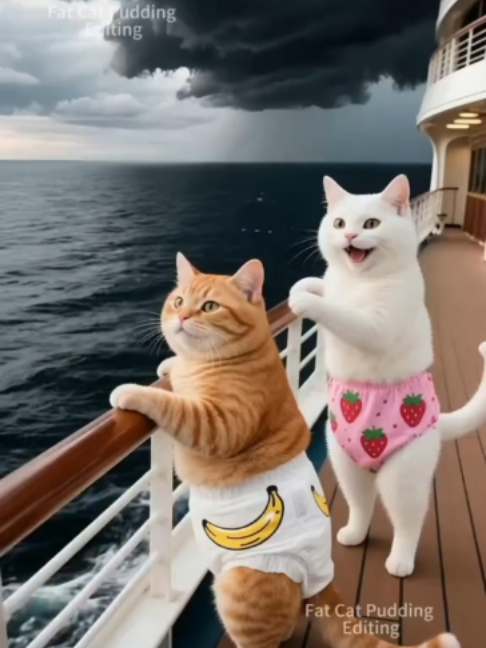 #cartoon #kitten #aicat #catvideo #orangecat #funnycat #cat #usa #catai