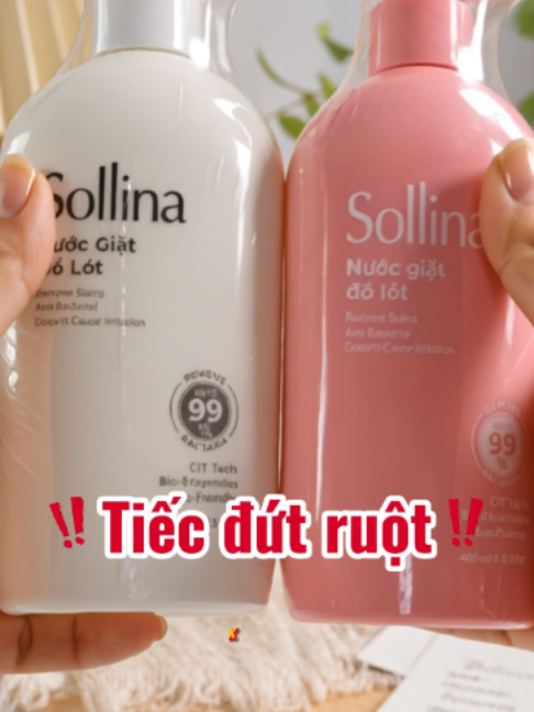 Tiếc đứt ruột vì không biết tới deal giá rẻ này #sollina #nuocgiatdolotsollina #nuocgiatdolot #combo #giare #xuhuong