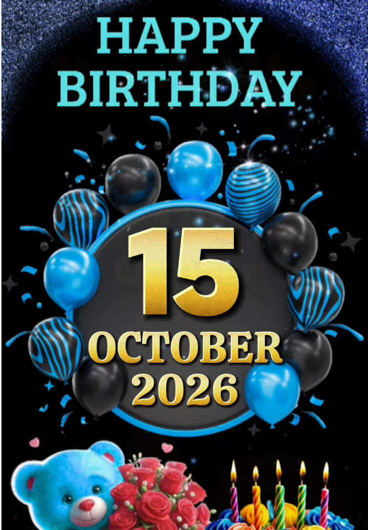 birthday 15 October 🎂  #birthdaytemplate #happybirthdaytoyou #milad Want to make this viral‑hit birthday template video? Super easy, I’ll walk you through every step. Tap the CapCut template button in the bottom‑left corner. If you can’t find it, go to my profile and open this video, tap the CapCut icon at the bottom‑left, then hit the red button to use the template. Upload your favorite photo, tap Next, and wait for it to finish. ¿Quieres hacer este video de plantilla de cumpleaños viral? Es súper fácil, te guiaré paso a paso. Toca el botón de plantilla de CapCut en la esquina inferior izquierda. Si no lo encuentras, ve a mi perfil y abre este video, toca el ícono de CapCut abajo a la izquierda y luego pulsa el botón rojo para usar la plantilla. Sube tu foto favorita, toca Siguiente y espera a que termine. #capcut #capcutpioneer 
