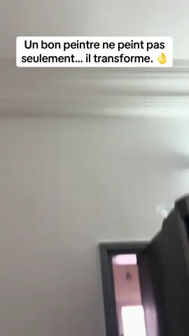 Un bon peintre ne peint pas seulement… il transforme. 👌🔥#Peinture #Décoration #viral #viralvideo #viraltiktok 