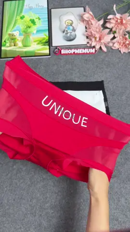 Quần lót boxer nữ cạp cao phối lưới mỏng mát #viral #tiktokshop #dolot #quanchipnu #quanboxer 