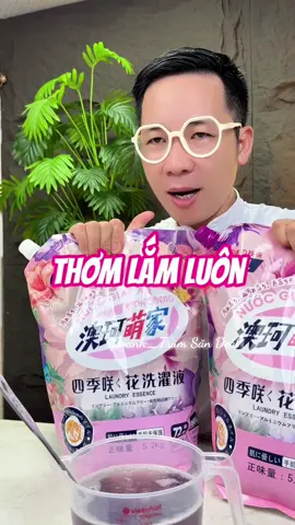 Vừa thơm vừa sạch luôn các Bác ạ #nuocgiat #nuocgiatxa #nuocgiatxa2in1 #nuocgiatsieusach #nuocgiatquanao 