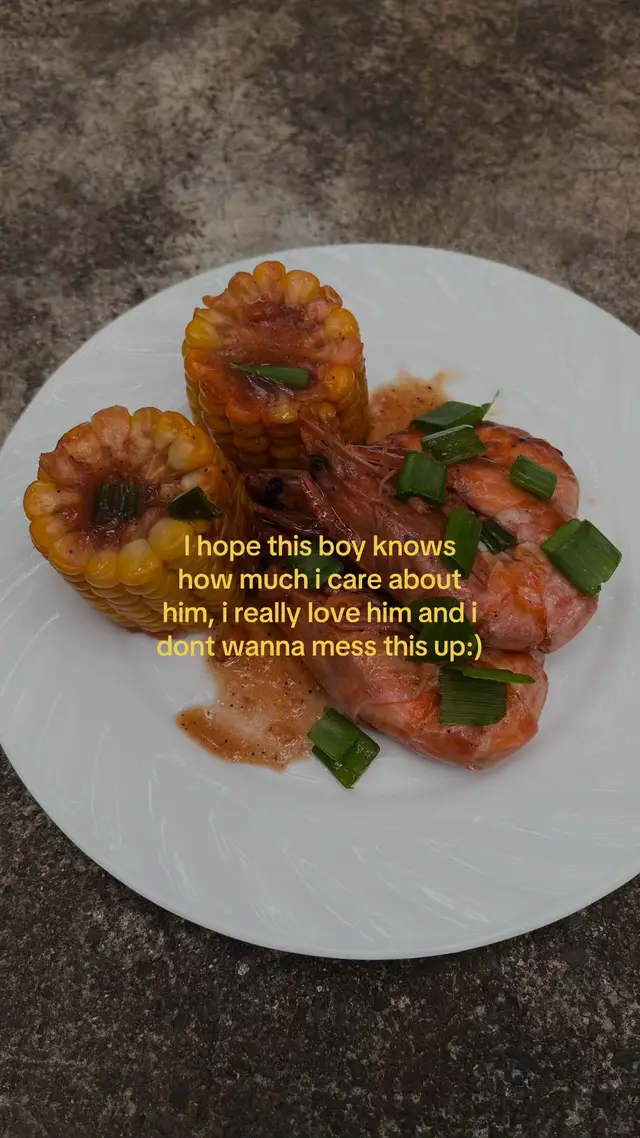 buttered shrimpp #fyp #ilovemybf #content @B E N Z 