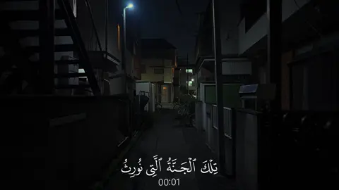 ﴿تِلكَ الجَنَّةُ الَّتي نورِثُ مِن عِبادِنا مَن كانَ تَقِيًّا﴾ #quran #islam #محمد_ديبيروف 