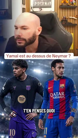 Yamal est-il au dessus de Neymar ? #yamal #neymar #barcelone #football 