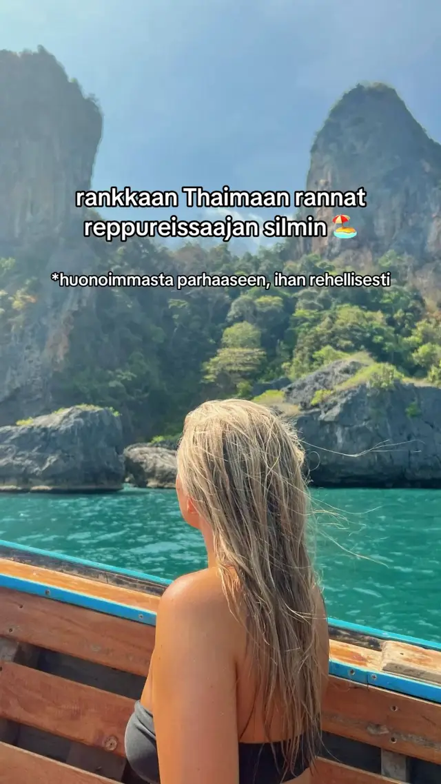 Mainos Skandineer | mikä on sun ykkönen? 👇 tallenna reissua varten! #thaimaa #reppureissu