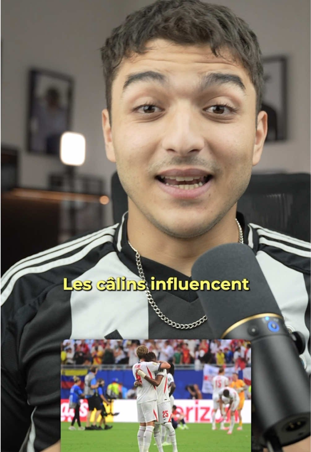 Les câlins influencent ton niveau au foot 🫂 #football #Science #psychologie 