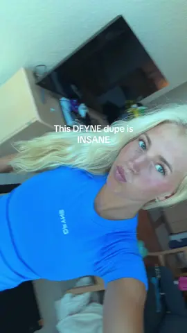 Only 20 dollars is insane btw #DFYNE #gymsetsforwomen #dfynedupe #tiktokmademebuyit #fyp 