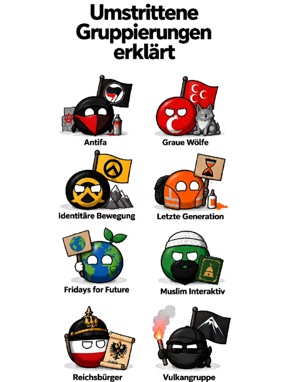 Umstrittene Gruppierungen erklärt | Identitäre Bewegung Part 3/8 #deutschland #deutsch #fyp #bildung #lernenmittiktok 