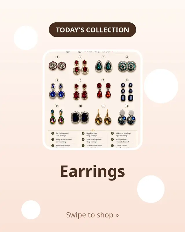 ✨ Earrings Collection ✨ Fresh picks from the Earrings collection — handpicked favorites from MooMooZT. Handmade jewelry perfect for stacking, gifting, or treating yourself. Link in bio to shop! #MooMooZT #handmadejewelry #jewelrytok #earrings #crystalearrings #shoplocal #giftideas