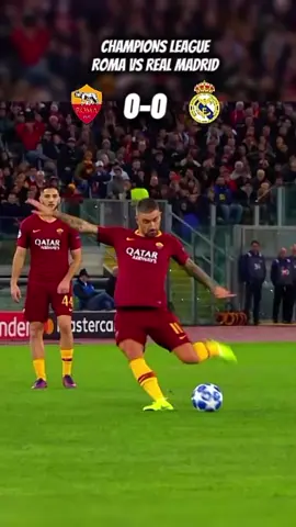 Roma vs real madrid #football #Soccer #realmadrid #roma #fypviralシ #championsleague 