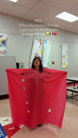 Not your ordinary papel picado! 😂🎉 Our Kreitner staff brought a fun twist to celebrating Hispanic Heritage Month! 🇲🇽❤️ A little creativity, a lot of laughs, and a whole lot of school spirit! 🐾✨ #HispanicHeritageMonth #KreitnerElementary #PapelPicado #SchoolTok