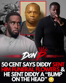50 CENT is taking credit for DIDDY getting his HEAD BUSTED in prison 😳 During an appearance on Jimmy Kimmel, 50 brought up how Diddy allegedly sent him FUNERAL FLOWERS and joked that he returned the favor by sending him “a bump on the head” 😭💐 This comes after reports that Diddy got into a FIGHT with notorious Jamaican drug lord Christopher “Dudus” Coke at Fort Dix prison in New Jersey. The fight allegedly started because inmates blamed Diddy for a prison RAID that resulted in CELL PHONES being confiscated 👀 Diddy reportedly suffered a HEAD INJURY that required medical attention, while both men were allegedly punished with TWO WEEKS in solitary confinement. There’s no evidence 50 actually arranged the fight, but that hasn’t stopped him from TROLLING Puffy 😂 Y’all think 50 is just JOKING or does he know something about what happened to Diddy behind bars? 🤔