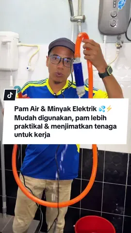 Pam Air & Minyak Elektrik 💦⚡ Mudah digunakan, pam lebih praktikal & menjimatkan tenaga untuk kerja harian#pamairportable #pamminyakelektrik 