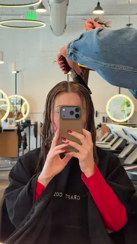 90s Rachel Greene inspired cut bc blow outs are in this fall 💅 #hairinspo #hairtransformation #fallhairtrends #butterflycut #rachelgreenhaircut 