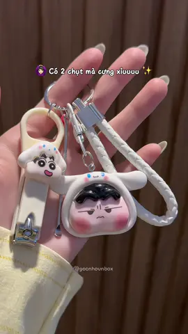 Móc khoá mà có bấm móng tay với ráy tai luôn, cưng dữ 😙 #mockhoa #mickhoadethuong #keychain #mockhoacute #xuhuong 