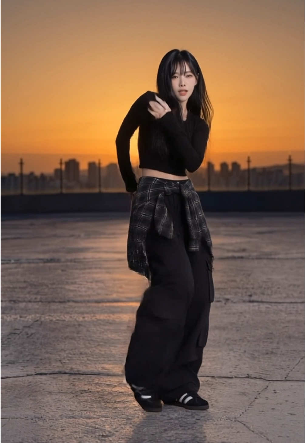 Dynamite | BTS 🌅 노을빛 붉게 물든 루프탑 위 터지는 디스코 펑크! 커버댄스 #dance #kpop #Dynamite #BTS #shorts