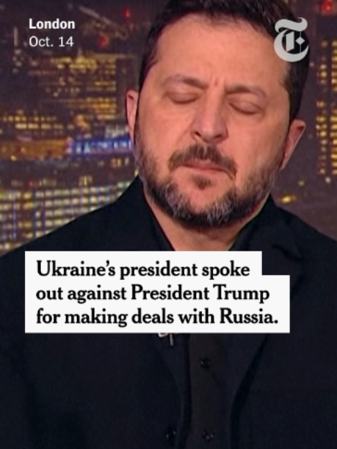 President Volodymyr Zelensky of Ukraine expressed frustration with the U.S. this week, saying he would no longer abide by President Trump’s demand to stop striking Russian oil refineries. As winter nears, Russia has continued its campaign of striking Ukrainian energy infrastructure. #ukraine #russia #trump #zelensky