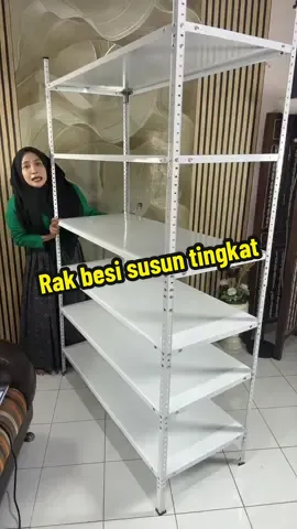 Rak besi susun rak gudang serbaguna kokoh kuat dan stabil rak berkualitas tinggi