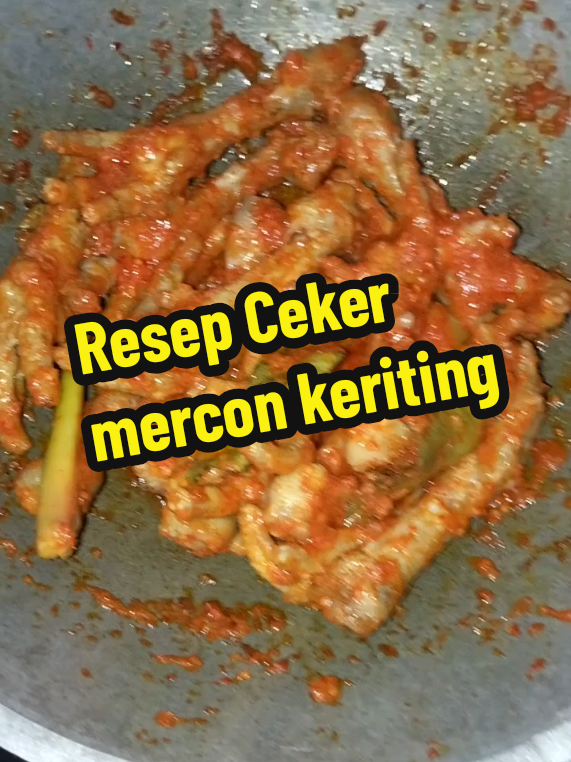 ceker mercon keriting #masakan #cekermercon #fypシ 