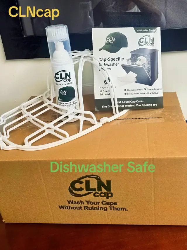 Next level cap care. The original CLNcap is here Four simple steps to a fresh, odorless, clean sport hat. Just set it and forget it. Yes, it's that simple.