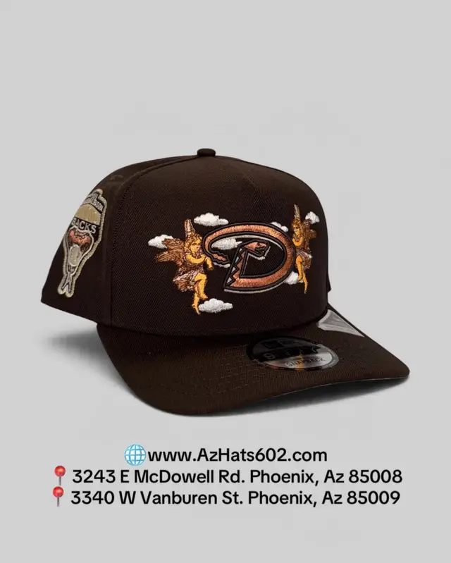 DBACKS & SF A-FRAME SNAPBACKS 🪽 #azhats #diamondbacks #sf49ers #phoenix 