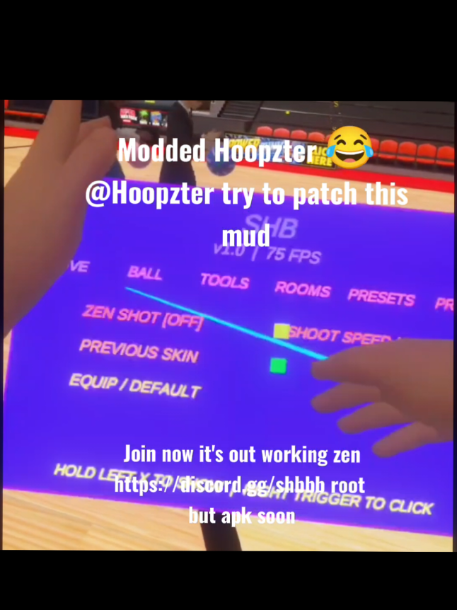 #CapCut #fypシ Modded Hoopzter @VR Hoopzter jahahahahahahahahahahahahahahahahahahahahah