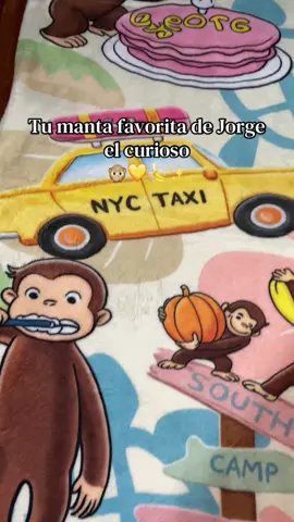Manta de Jorge el curioso #jorgeelcurioso #manta #DiaDeMuertosConTikTokShop #frazada 