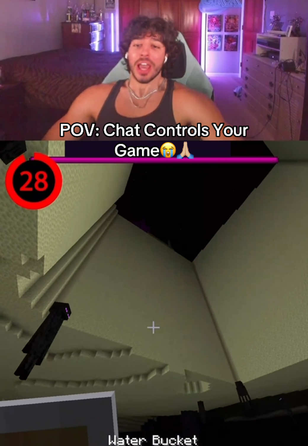 I’m live right now join the stream to grief😂#Minecraft #fyp #GamingGala 