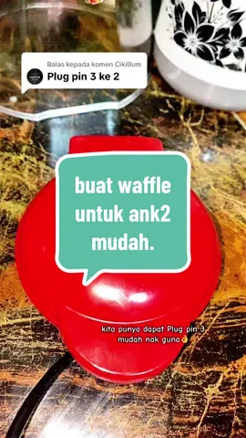 Membalas kepada @CikiBum #wafflemaker  buat sendiri,jimat😁👍