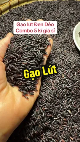 Gạo lứt Đen Dẻo mềm ngon,combo 5 kí giá sỉ nha #gaolut #gaolutden #gaoluttimthandienbien #xuhuong #xuhuongtiktok 