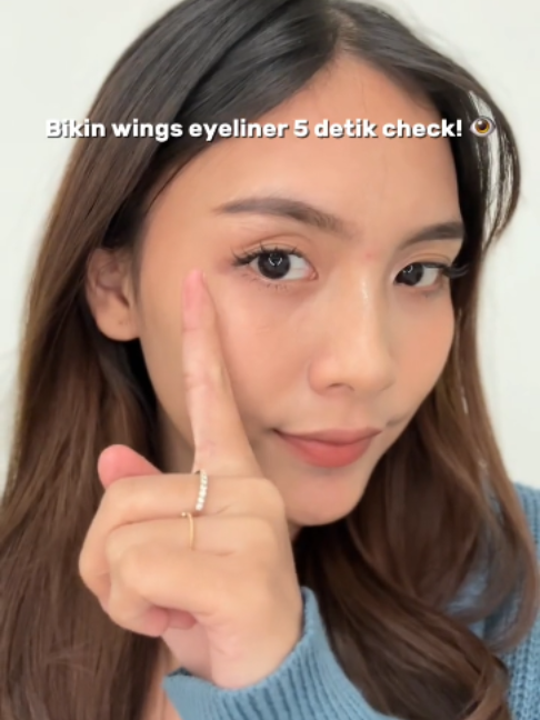 Anti drama, anti peyot! Sekali tarik langsung on point #soulyubeauty #Eyeliner #eyelinertutorial #eyelinerhack