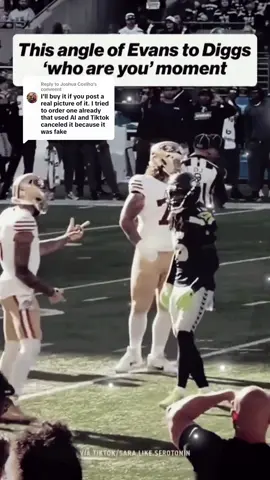 I’ve replayed that name check an unreasonable number of times 💀 #MikeEvans #TrevonDiggs #NFLHumor #49ers #NFL