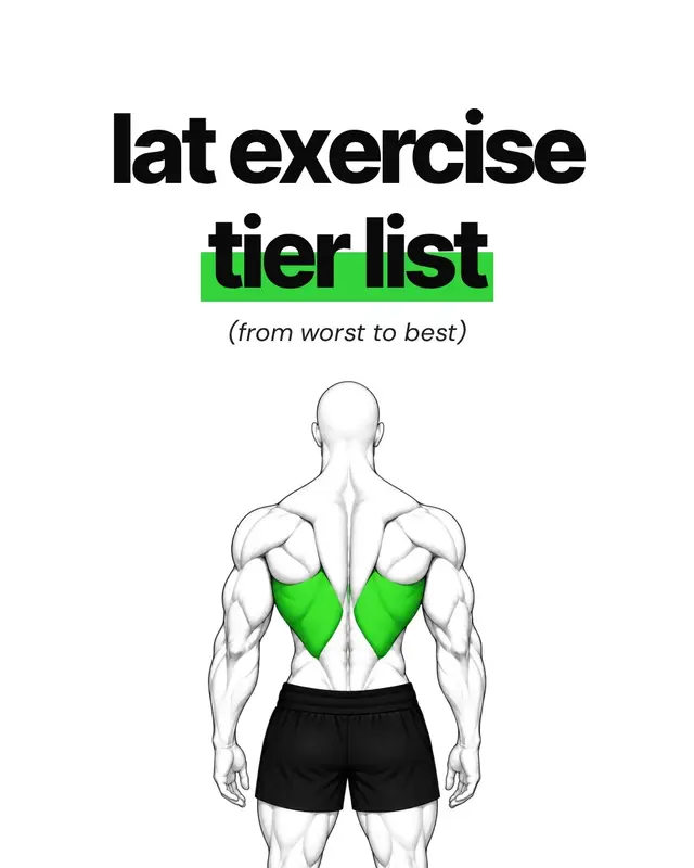 Ranking every lat exercise from worst to best #lats #wideback #tierlist #musclegrowth 