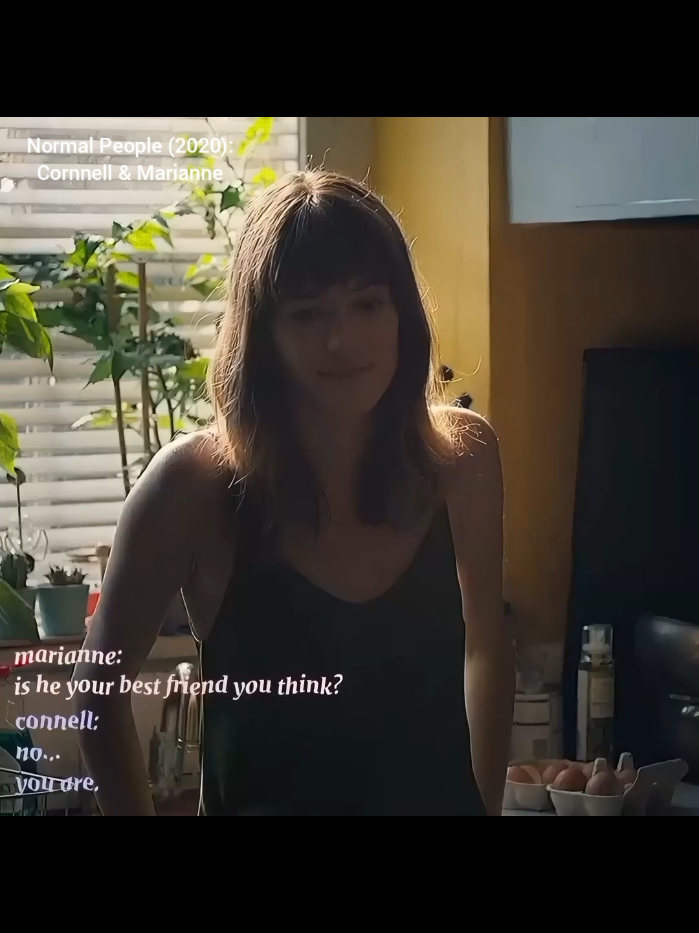 Normal People (2020) : Connell and Marianne romantic moment #tvshow #romance #normalpeople #connellandmarianne 