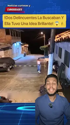 !Dos Delincuentes La Buscaban Y Ella Tuvo Una Idea Brillante! 😱⚠️ #crime #truecrime #viralvideo #viraltiktok #mexico 