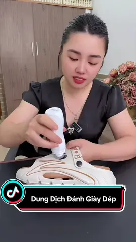 Dung Dịch Đánh Giày Dép #xuhuong #danhgiay #dungdichvesinhgiay 