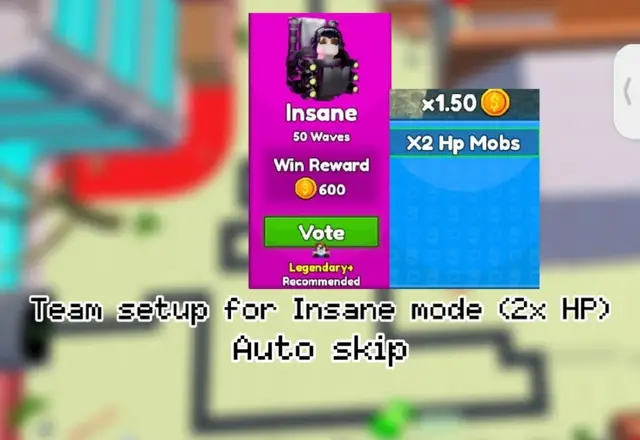 '' Team setup for Insane mode X 2 hp auto skip ''#cameramantd #toilettowerdefense #skibiditoilet #cameramantowerdefense #skibidi 