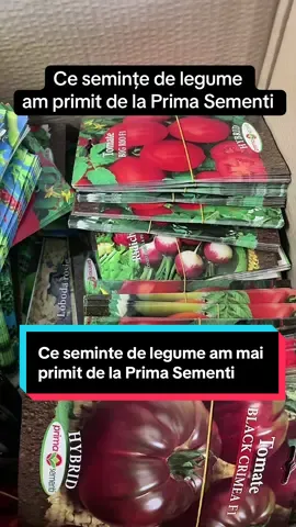 Ce semințe de legume am mai primit de la Prima Sementi #semintelegume #seminte2027 #semintederosii @PrimaSementi 