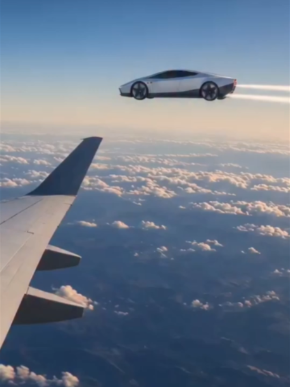 BREAKING: Flying Cars Are Out of Control 🚨😂 #shorts  Flying cars are finally here… and it's already chaos 😂 Planes overtaken, drive-thrus on the second floor, and somebody parked on the Statue of Liberty 🗽  Would you get a flying car? 👇  #shorts #flyingcar #funny #comedy #breakingnews #aivideo #future