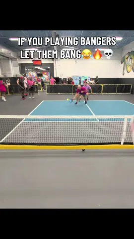 Let them bang it out 💀😈#pickleball #fyp #bangers #tennis 