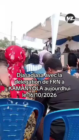 Djasadjasa à KAMANYOLA avec la delegation de FRN aujourdhui le 16/10/2026🇨🇩🇨🇩🇨🇩🇨🇩