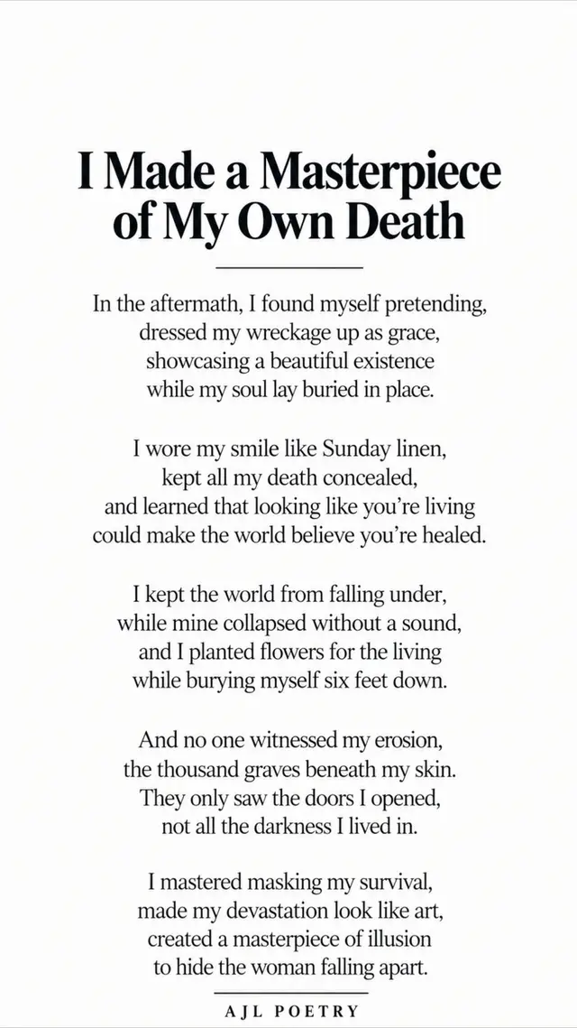 AJL Poetry #PoemOfTheDay #PoemCommunity #AJLPoetry #Poetry  #PoemInspiration 