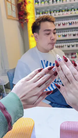 Halloween design by tony #nailsalon #naildesign #nailtech #viral 